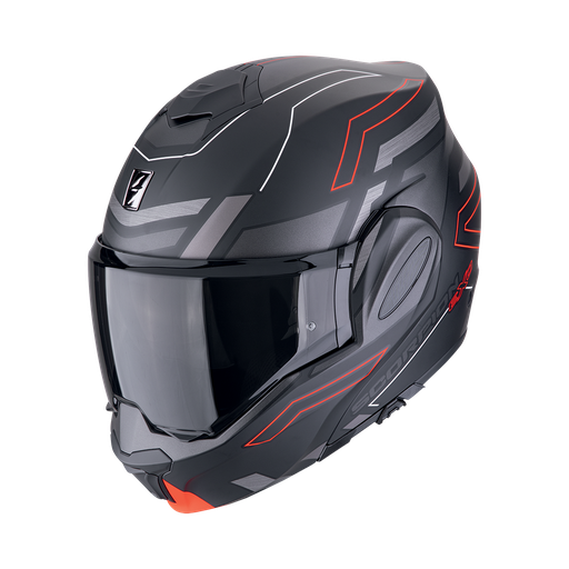Scorpion Exo-Tech Evo Conquer Matt Black-Red