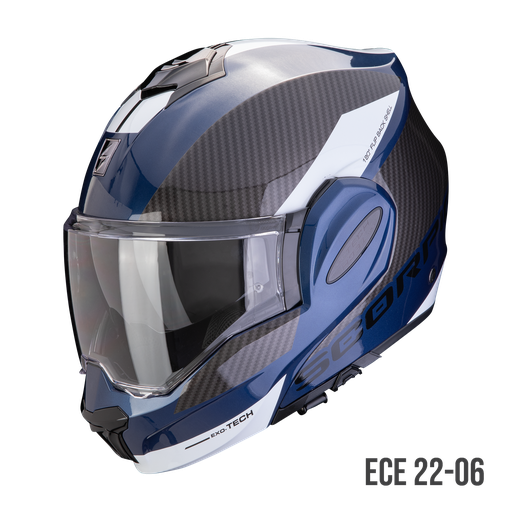 Scorpion  Exo-Tech Evo Team Blue-Black-White