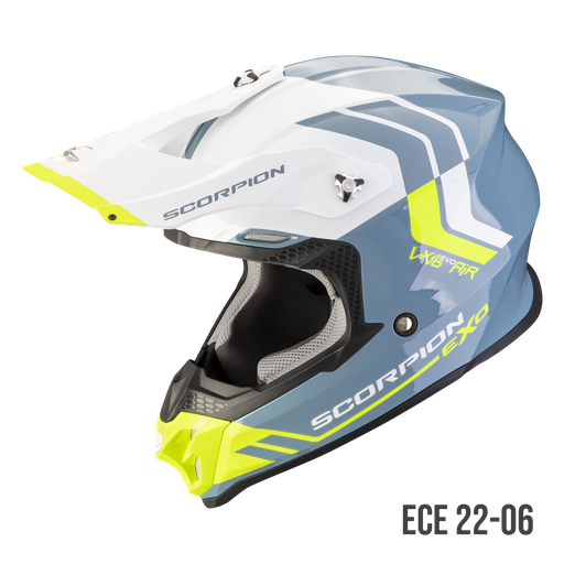 Scorpion  Vx-16 Evo Air Fusion Blue-Neon yellow