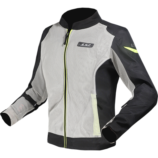 LS2 AIRY EVO LADY JACKET BLACK GREY YELLOW