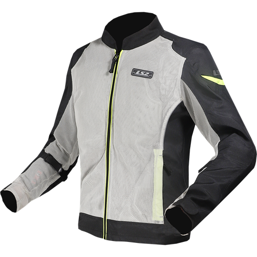 LS2 AIRY EVO MAN JACKET BLACK GREY YELLOW