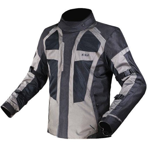 LS2 SCOUT LADY JACKET BLACK DARK GREY