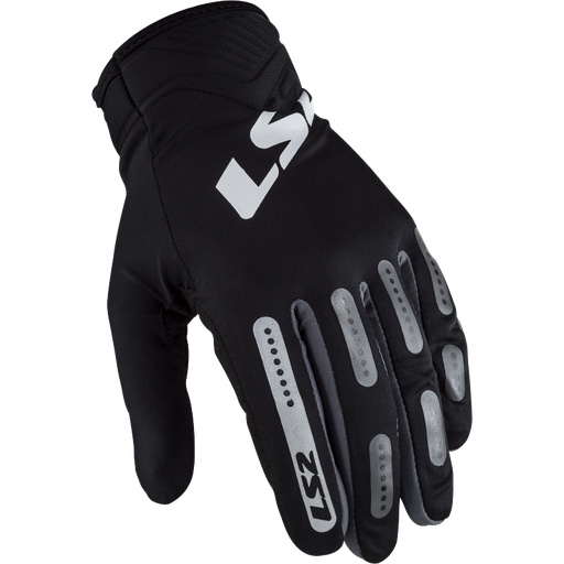 LS2 BEND MAN GLOVES BLACK GREY