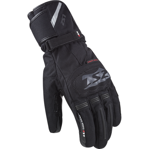 LS2 SNOW MAN GLOVES BLACK