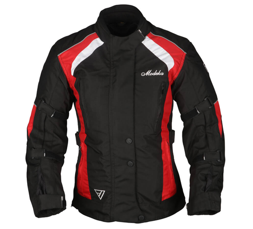 Modeka *Jacket Janika Lady Black/Red