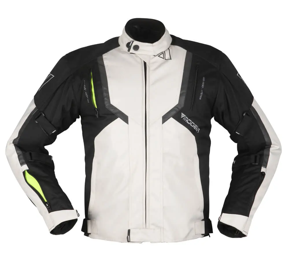 Modeka Eloy Jacket Light Gray/Black