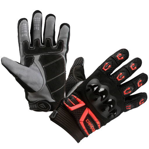 Modeka MX Top Glove Black/Red