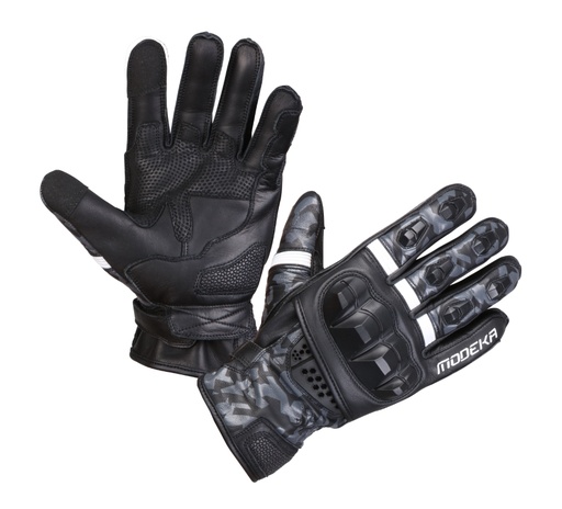 Modeka Valyant Glove Black-And-White