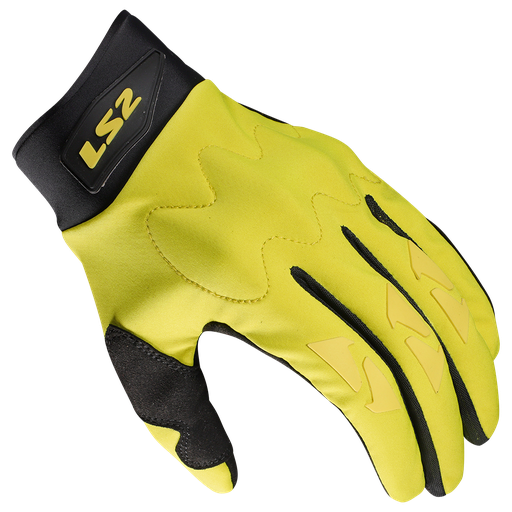 LS2 HIKER MAN GLOVES H-V YELLOW