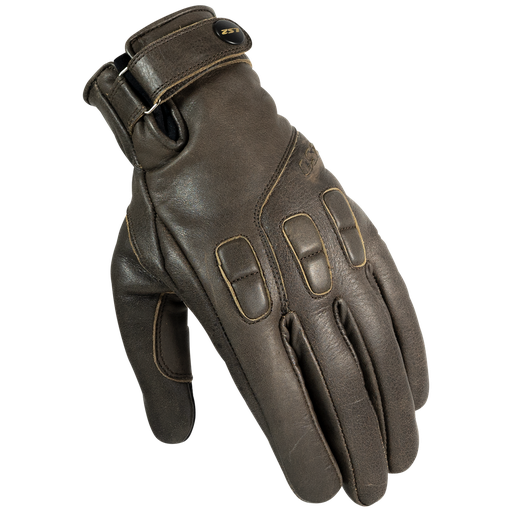 LS2 JAZZ MAN GLOVES CRACKER BROWN
