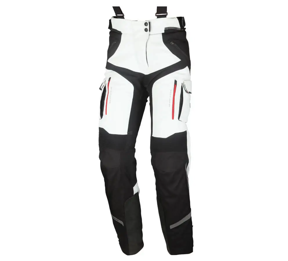 Modeka Pants Panamericana Lady Light Gray/Black