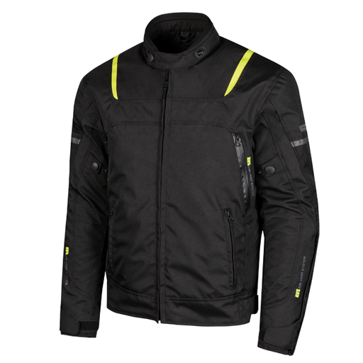 [MR835NF] Moore Chaqueta Storm Mr Black Fluo
