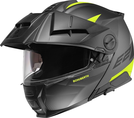 Schuberth E2 DEFENDER Matt Yellow
