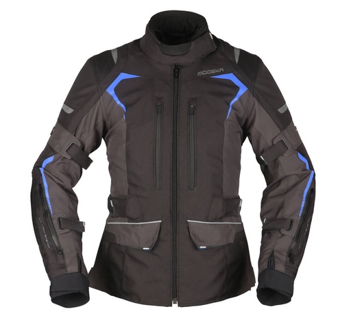 Modeka Elaya Lady Jacket Black/Dark Gray