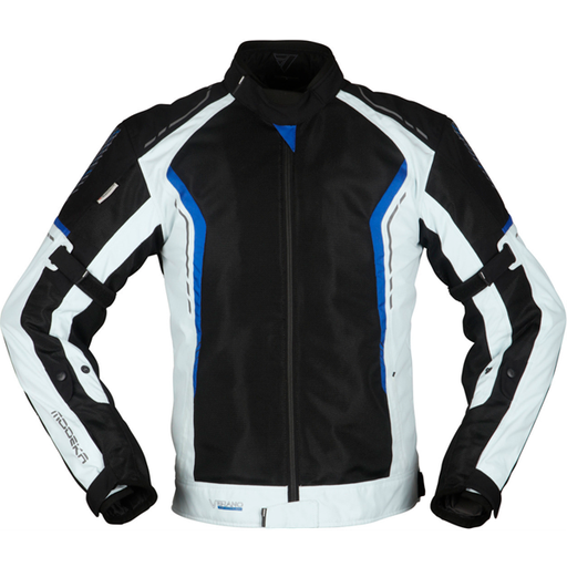 Modeka Khao Air Jacket Black/Light Gray/Blue