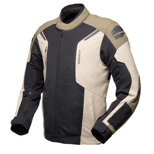 Modeka Khao Air II Jacket Black/Sand/Khaki