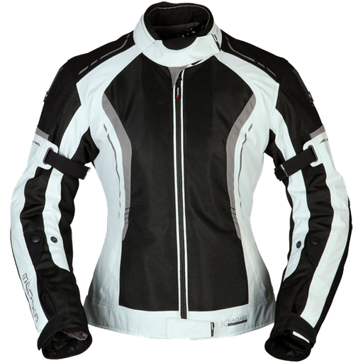 Modeka Khao Air Lady Jacket Black/Light Grey