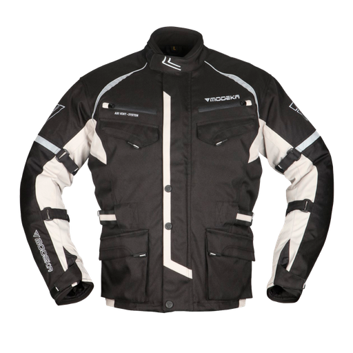 Modeka Tarex Jacket Black/Yellow