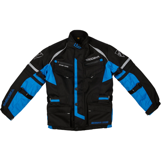 Modeka Tourex II Kids Jacket Black/Blue