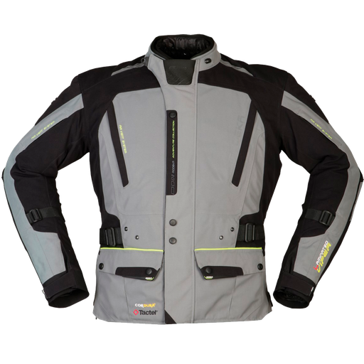 Modeka Jacket Viper LT Grey/Black